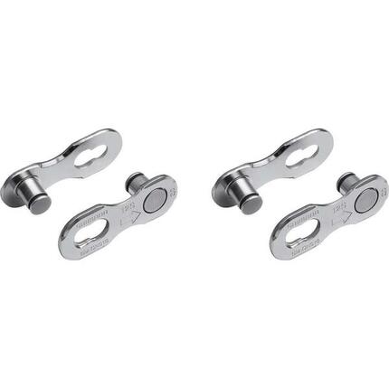 Paire d'attache rapide pour chaîne Shimano SM-CN910-12 Quick-Link M9100 (x2)