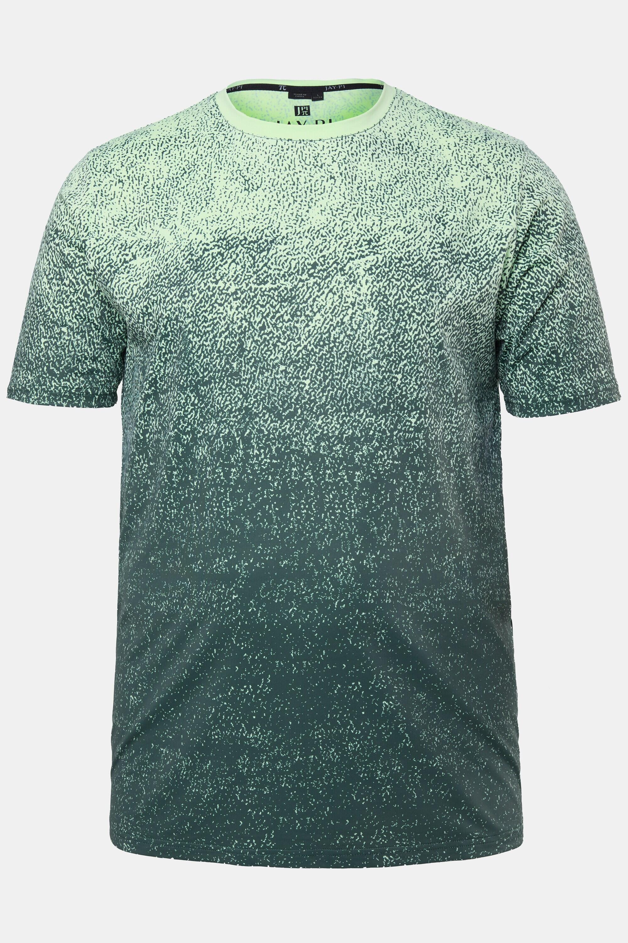 Heren T-shirt FLEXNAMIC® fitness all-over print korte mouwen QuickDry tot 7XL 4/6