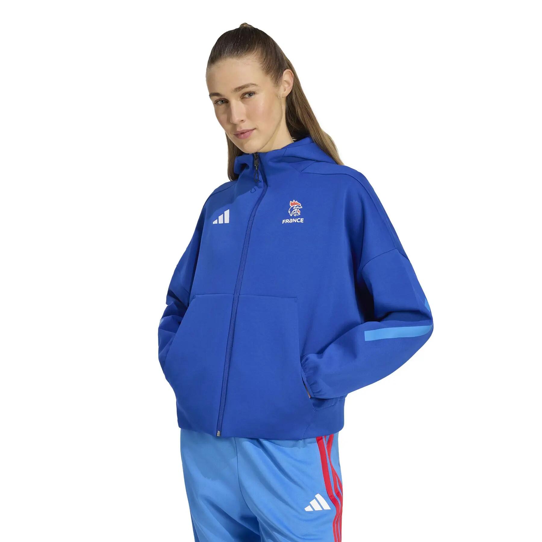 Felpa con cappuccio donna Francia Travel 2026/27 2/5
