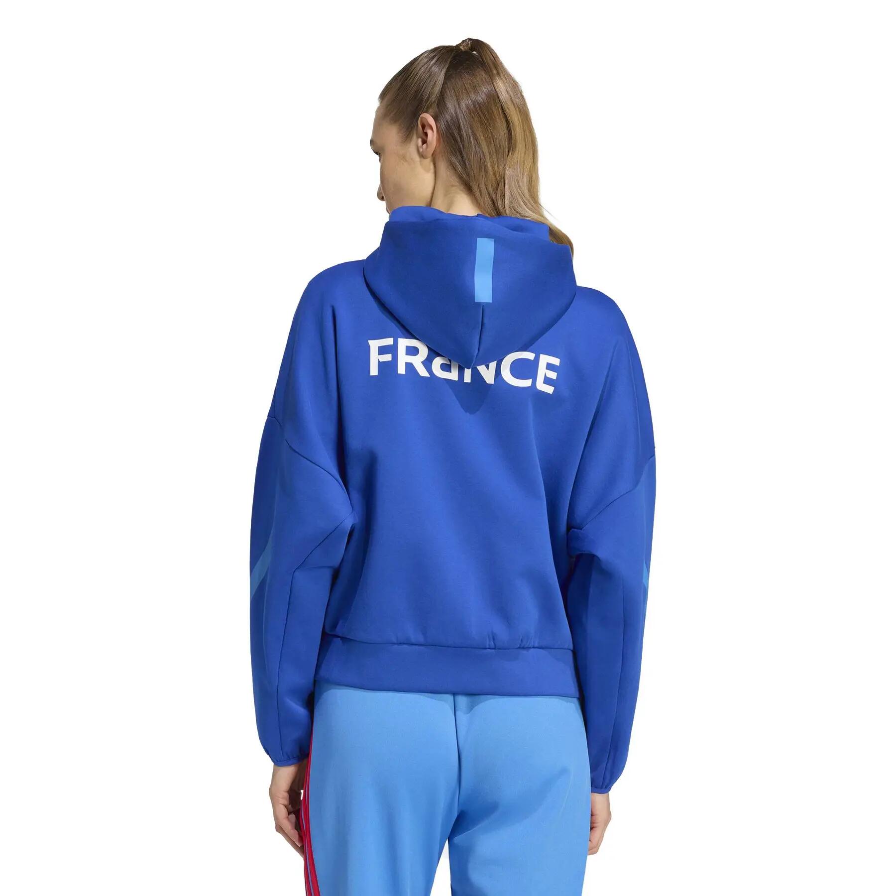 Felpa con cappuccio donna Francia Travel 2026/27 4/5