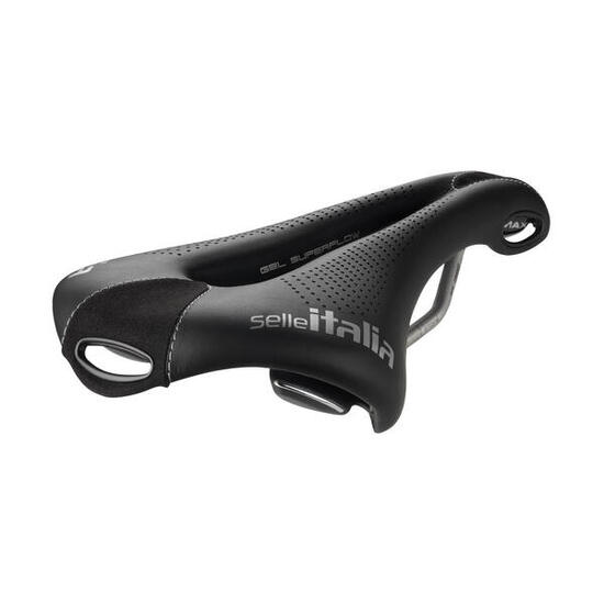 MAX FLITE Gel TI 316 Superflow zadel, zwart