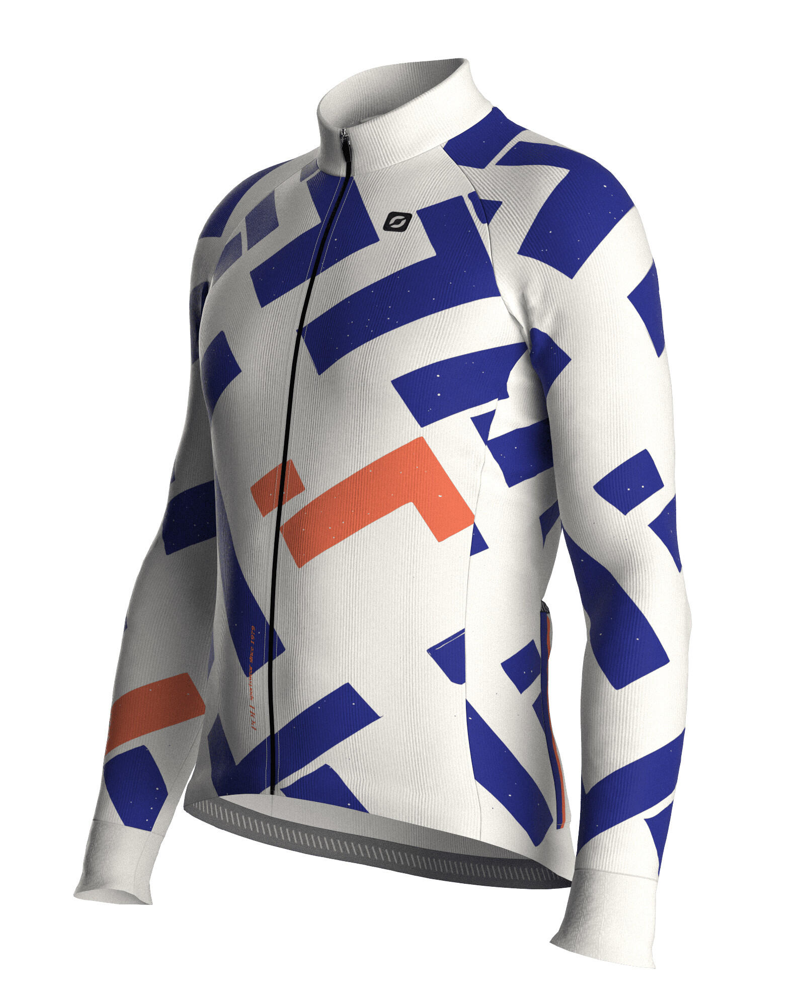 Maglia ciclismo unisex a maniche lunghe GRIDCUT 3/6