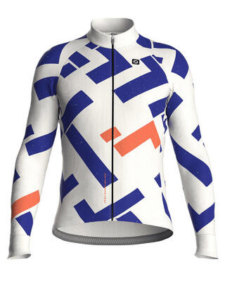 Unisex wielershirt met lange mouwen gridcut