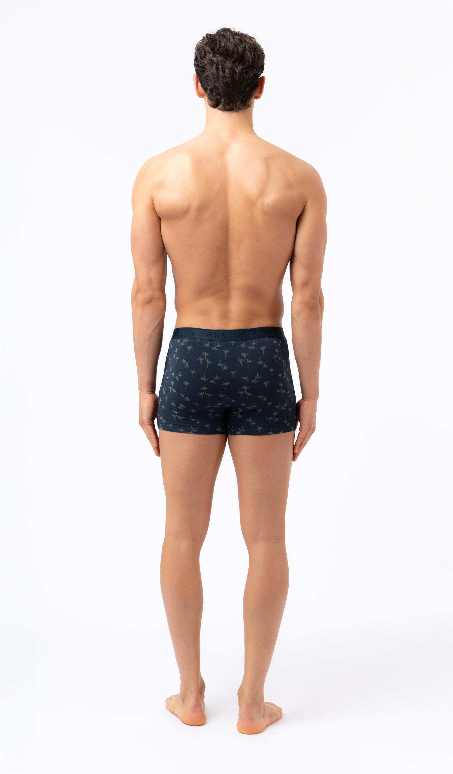 MAN BOXER ELASTIC WITH LOGO 2 PIECES 5/7