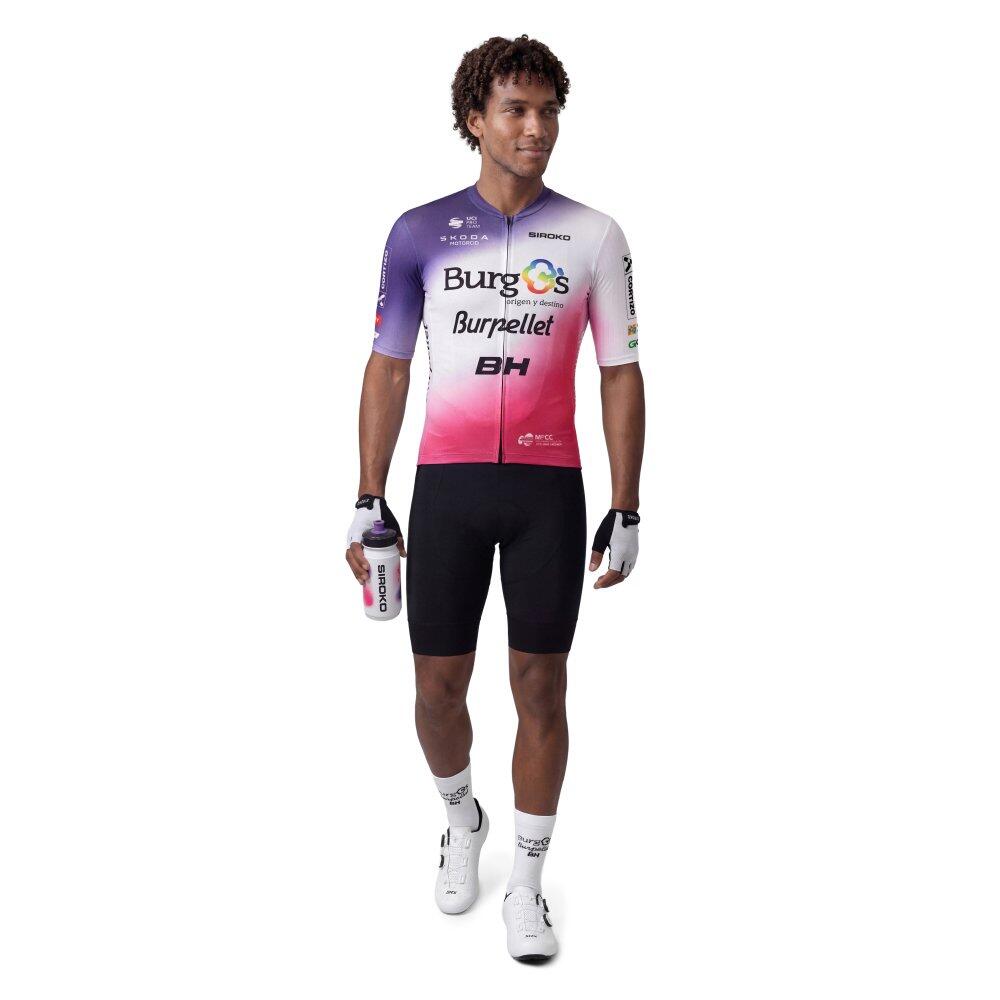 Maillot vélo manches courtes homme Burgos Burpellet BH x Siroko BBBH 26 Burgos 3/7
