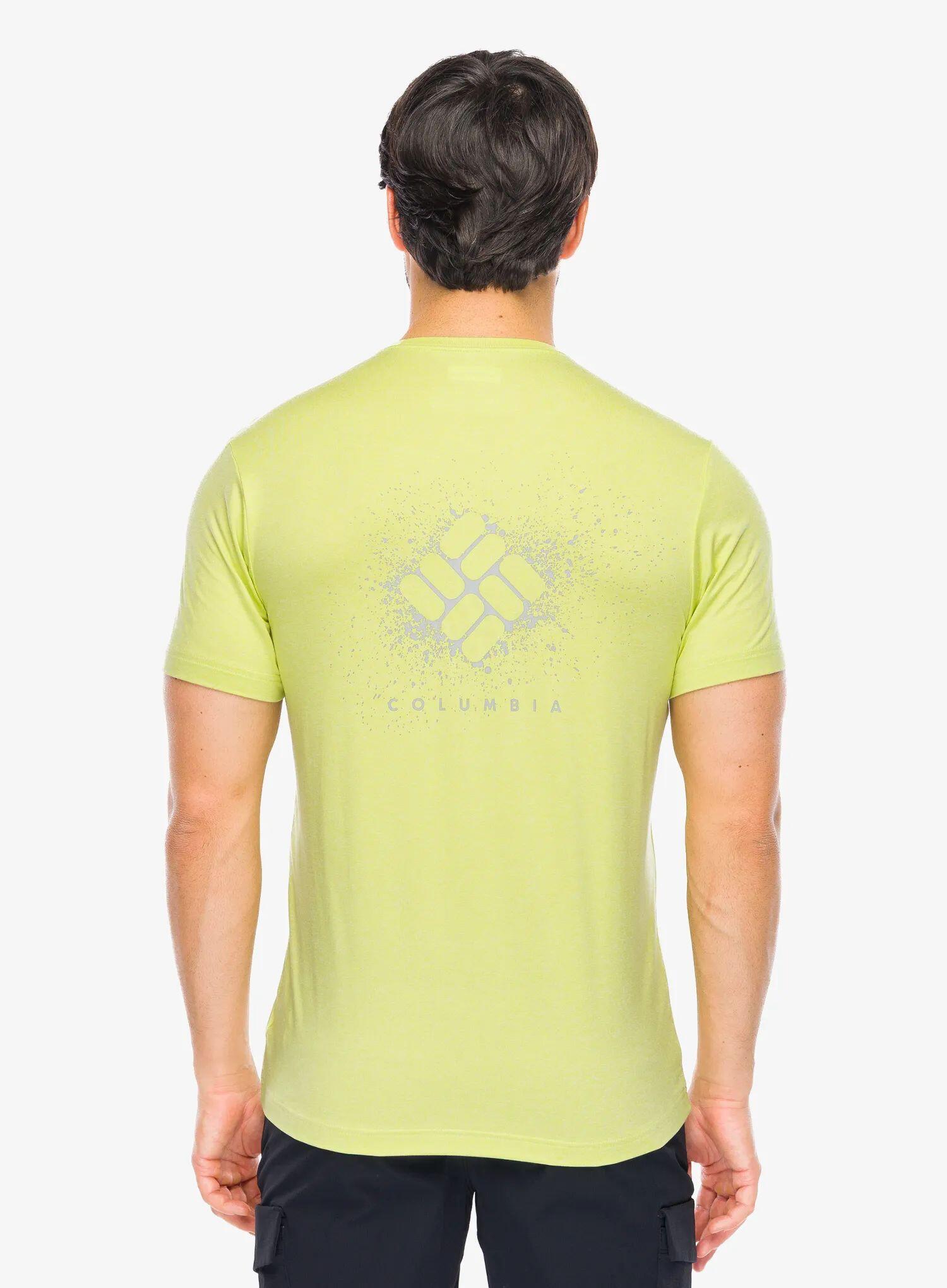 Koszulka szybkoschnąca męska Columbia Parsons Point S/S Back Graphic Tee 3/7