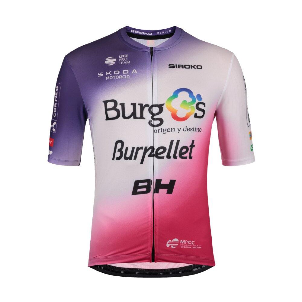 Maillot vélo manches courtes homme Burgos Burpellet BH x Siroko BBBH 26 Burgos 6/7