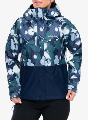 Kurtka przeciwdeszczowa damska columbia hikebound printed jacket