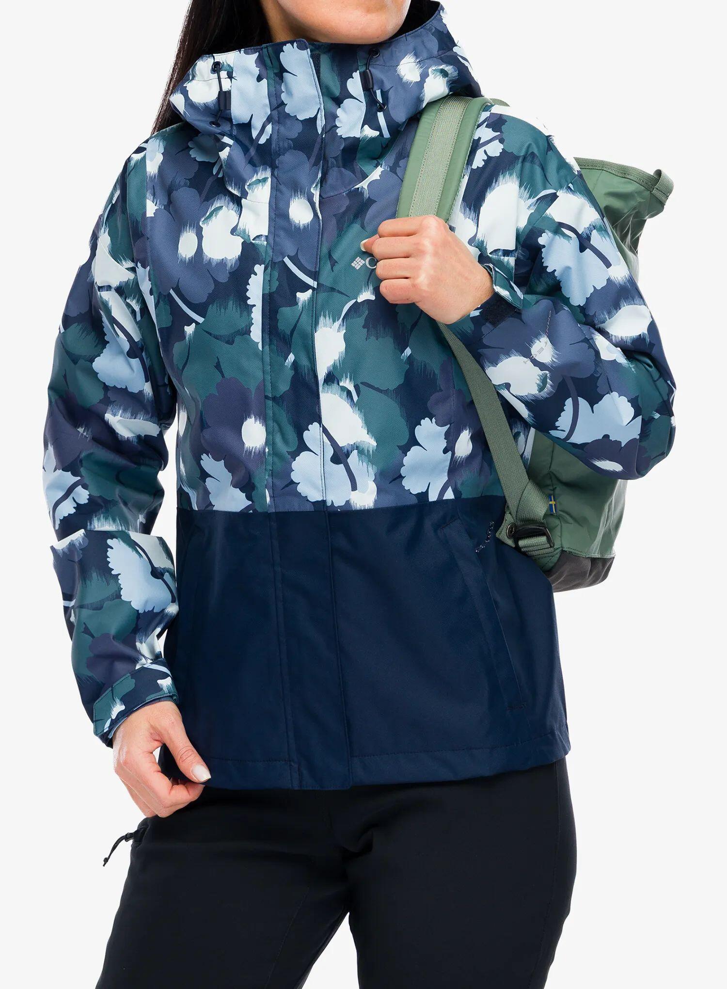 Kurtka przeciwdeszczowa damska Columbia Hikebound Printed Jacket 7/7