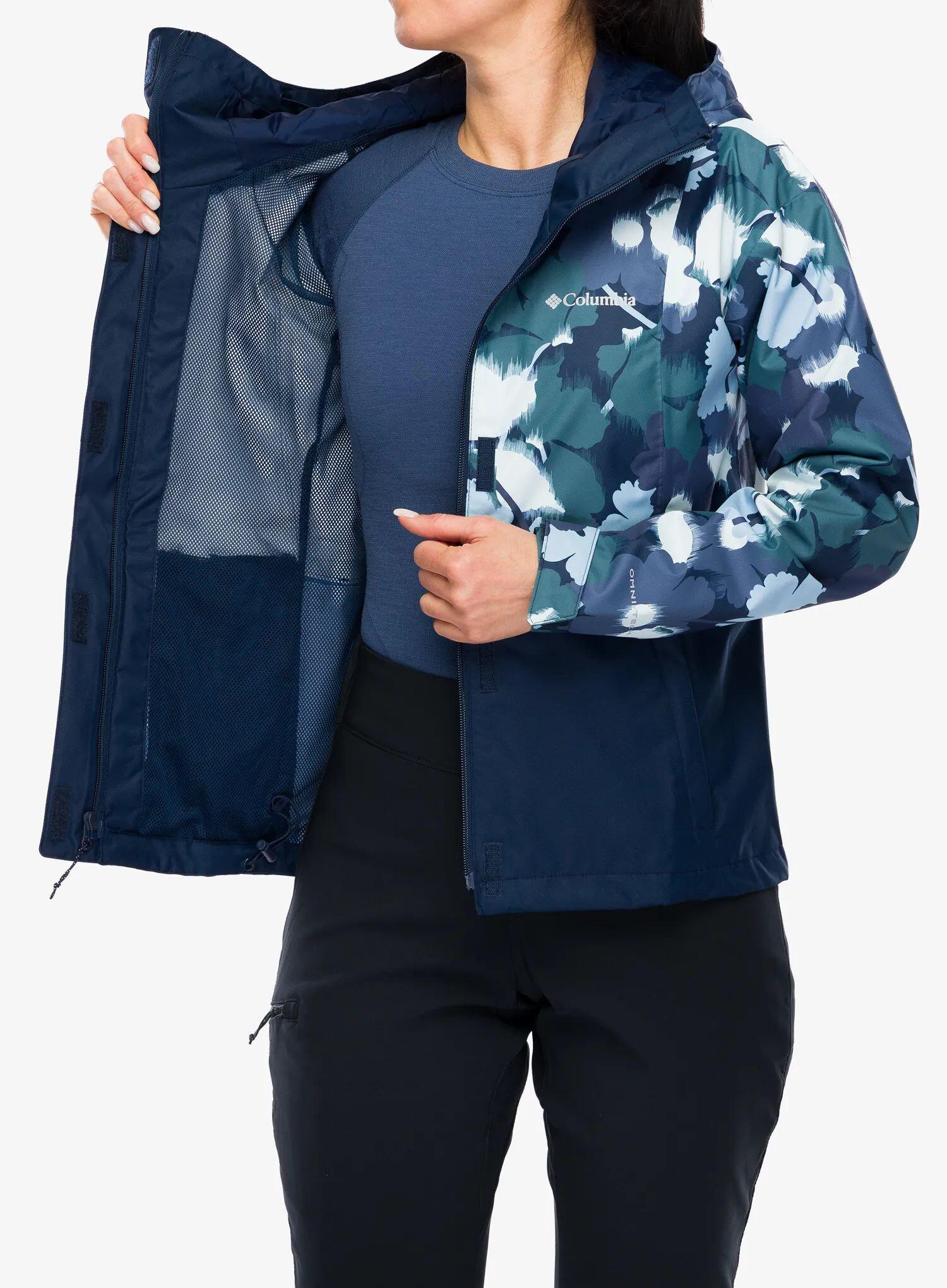 Kurtka przeciwdeszczowa damska Columbia Hikebound Printed Jacket 4/7