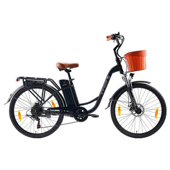 YY26ST Bici elettrica 26'' 36V 250W Shimano 6 vel freni disco 75 km