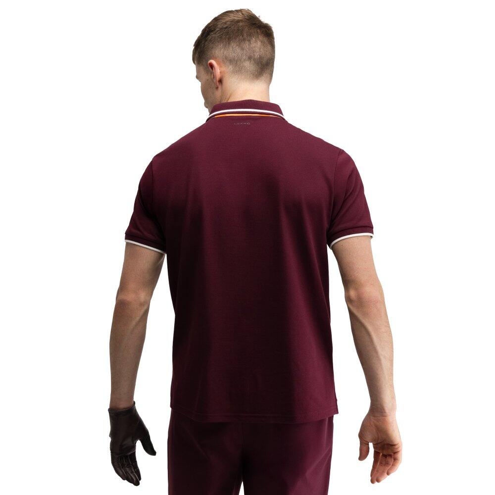 Herren Golf piqué-poloshirt Pinehurst Cherry Rot 2/8