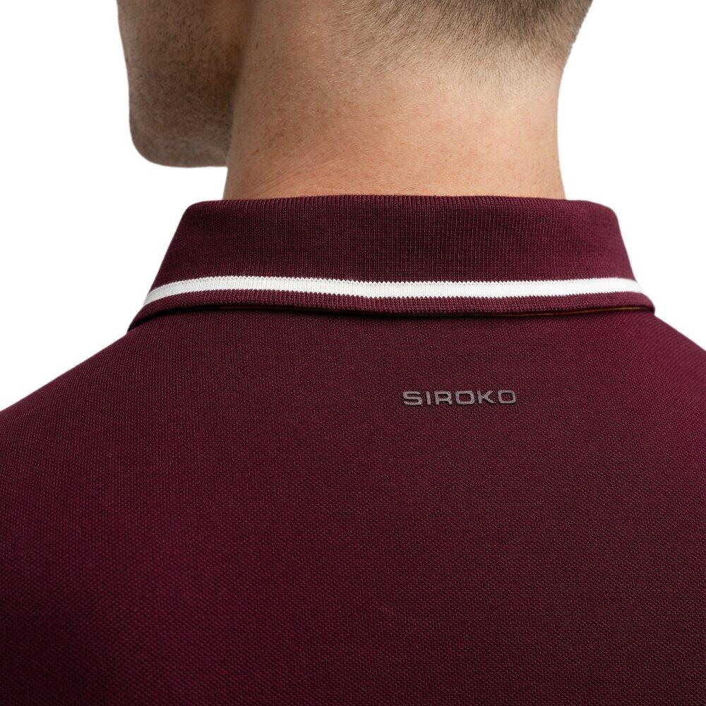 Herren Golf piqué-poloshirt Pinehurst Cherry Rot 4/8