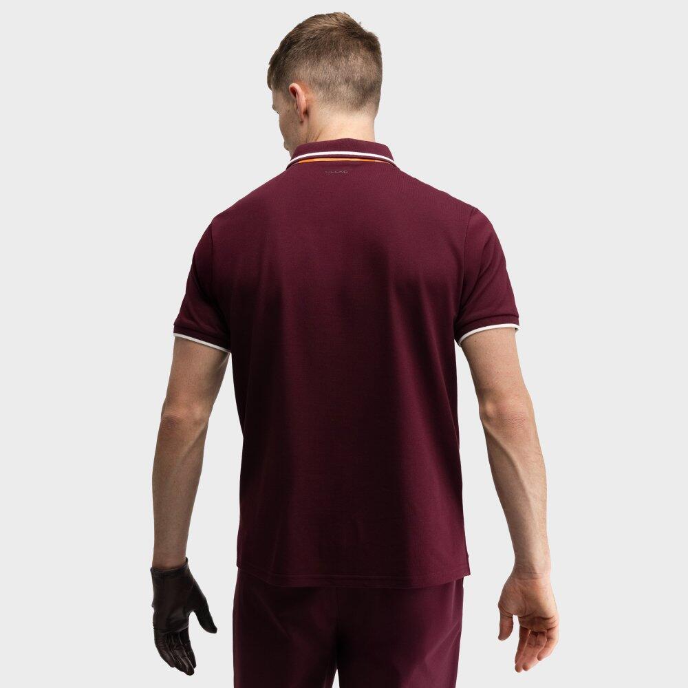 Herren Golf piqué-poloshirt Pinehurst Cherry Rot 6/8