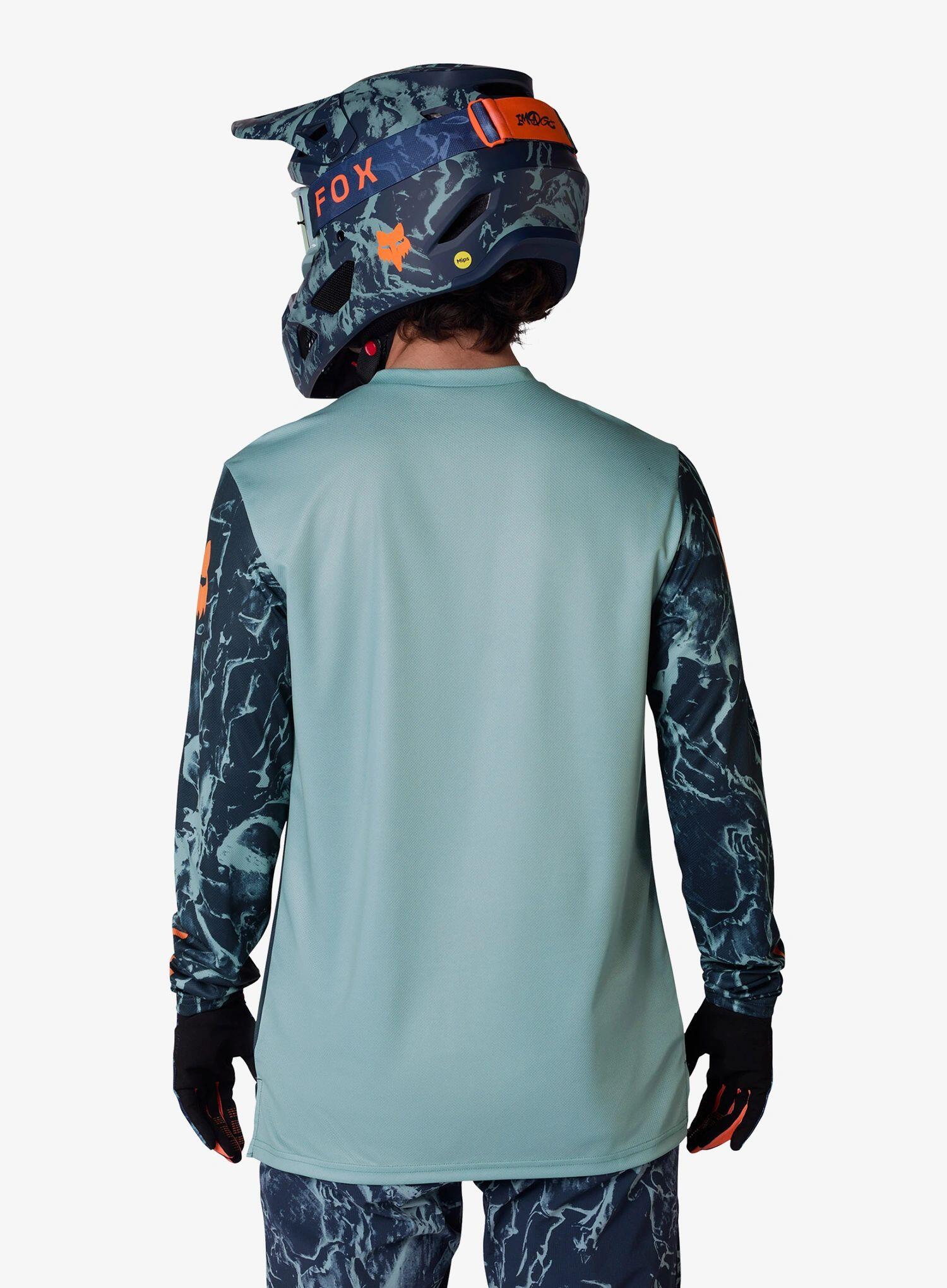 Bluza rowerowa męska Fox Ranger LS Jersey Img Print 2/5