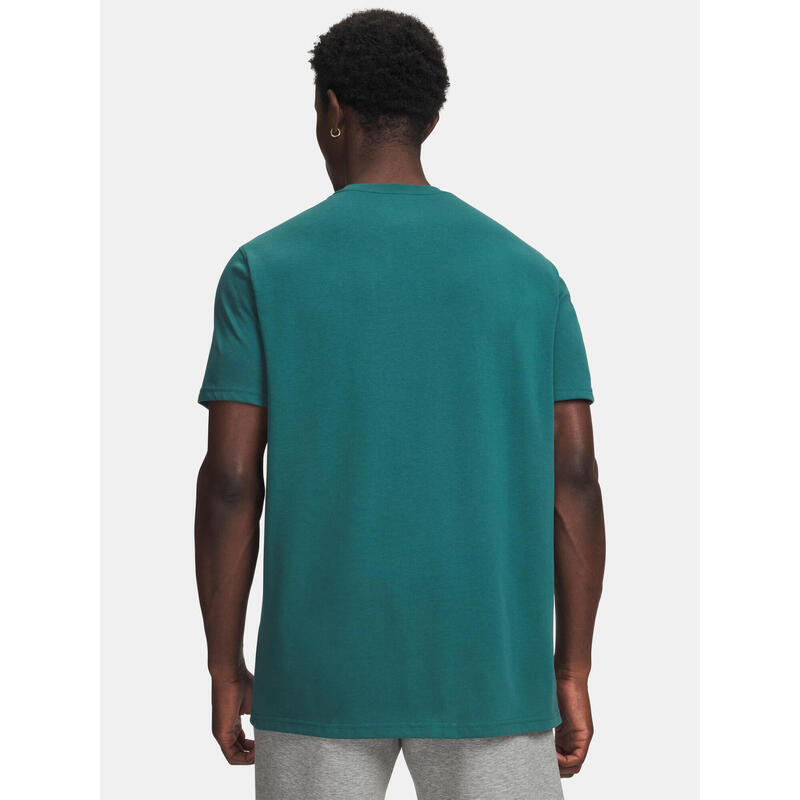 Tricou bărbați Under Armour HW Armour Label verde raft/negru