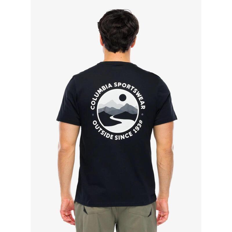 Koszulka z nadrukiem męska Columbia CSC Outdoor Back Graphic Tee