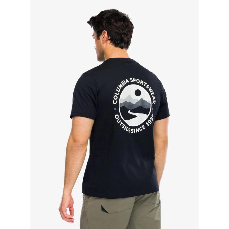 Koszulka z nadrukiem męska Columbia CSC Outdoor Back Graphic Tee