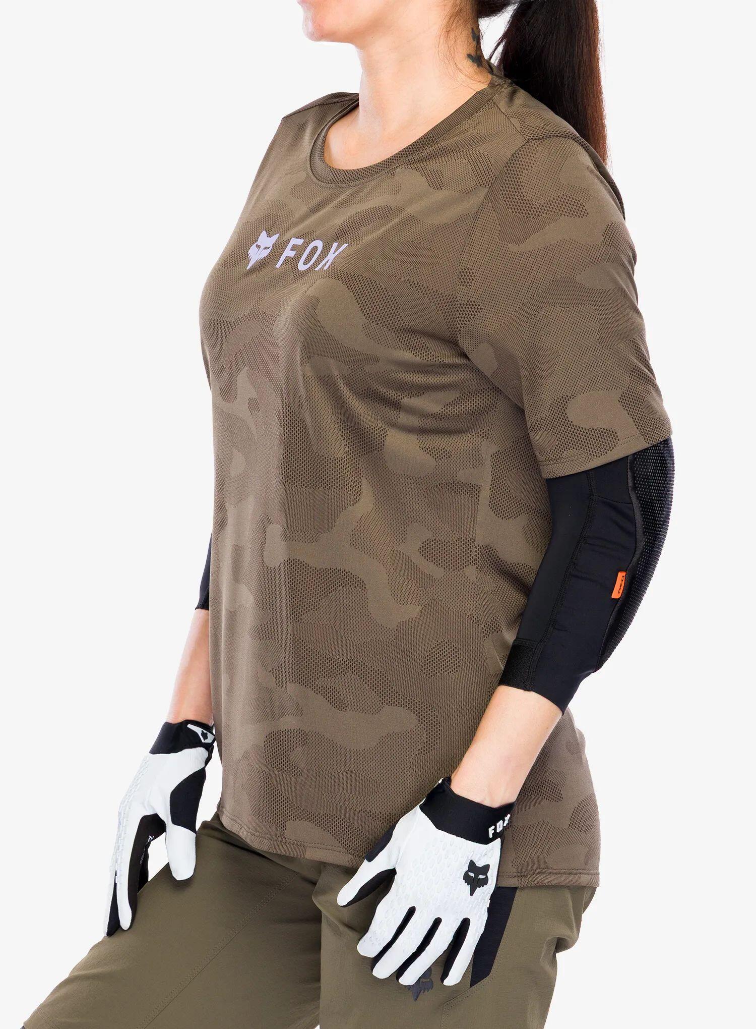 Maillot Fox Ranger Tru Dri Mujer Manga Corta Verde 3/7