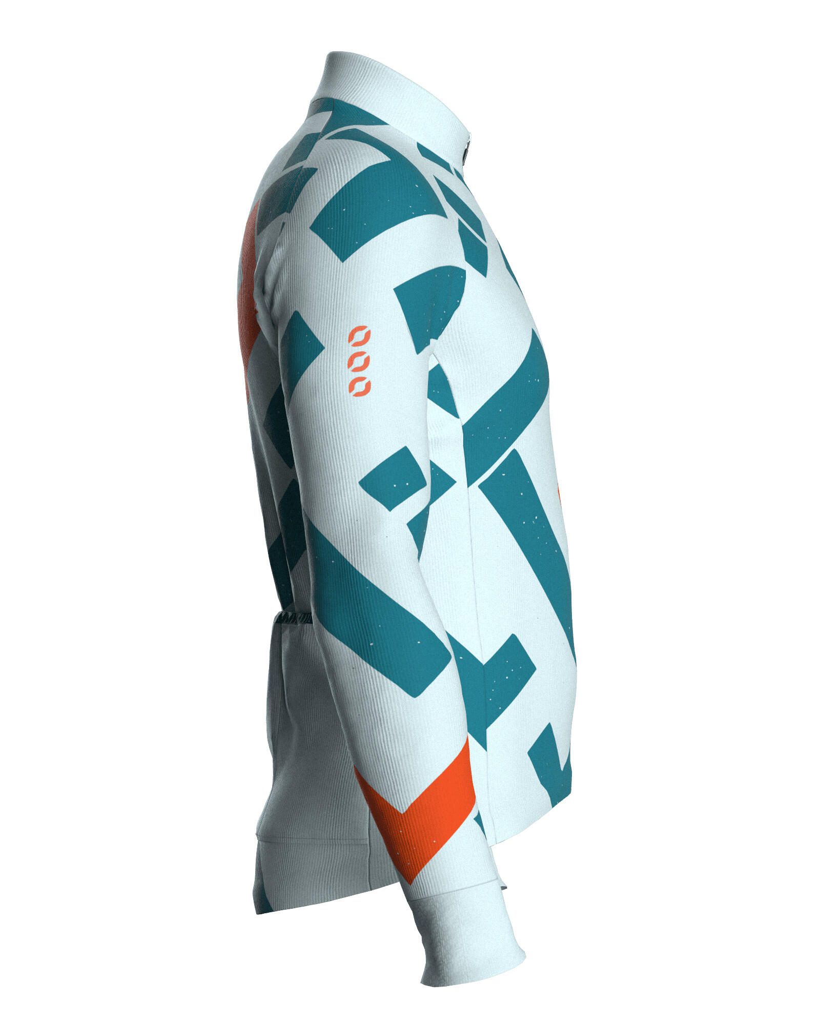 Maillot de ciclismo unisex de manga larga GRIDCUT 5/5