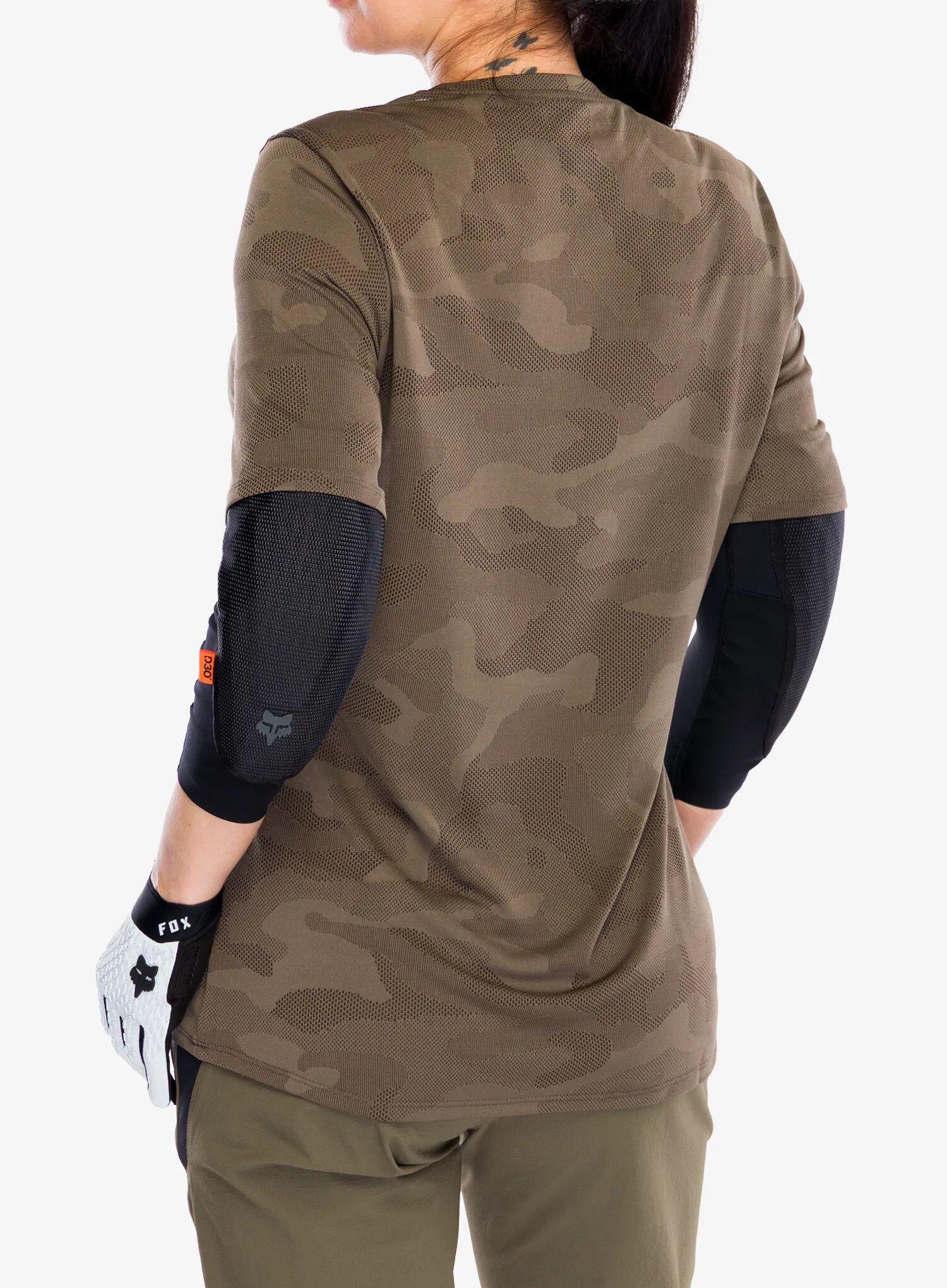 Maillot Fox Ranger Tru Dri Mujer Manga Corta Verde 6/7