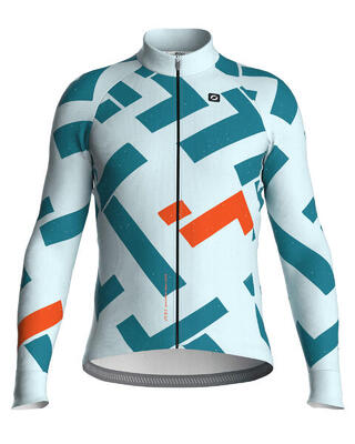 Unisex wielershirt met lange mouwen gridcut