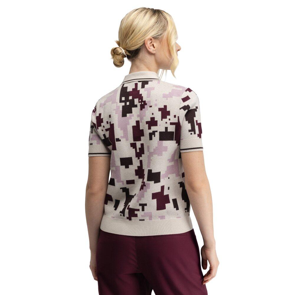 Polo de golf maille femme Hazard-W Pink Rose 2/7