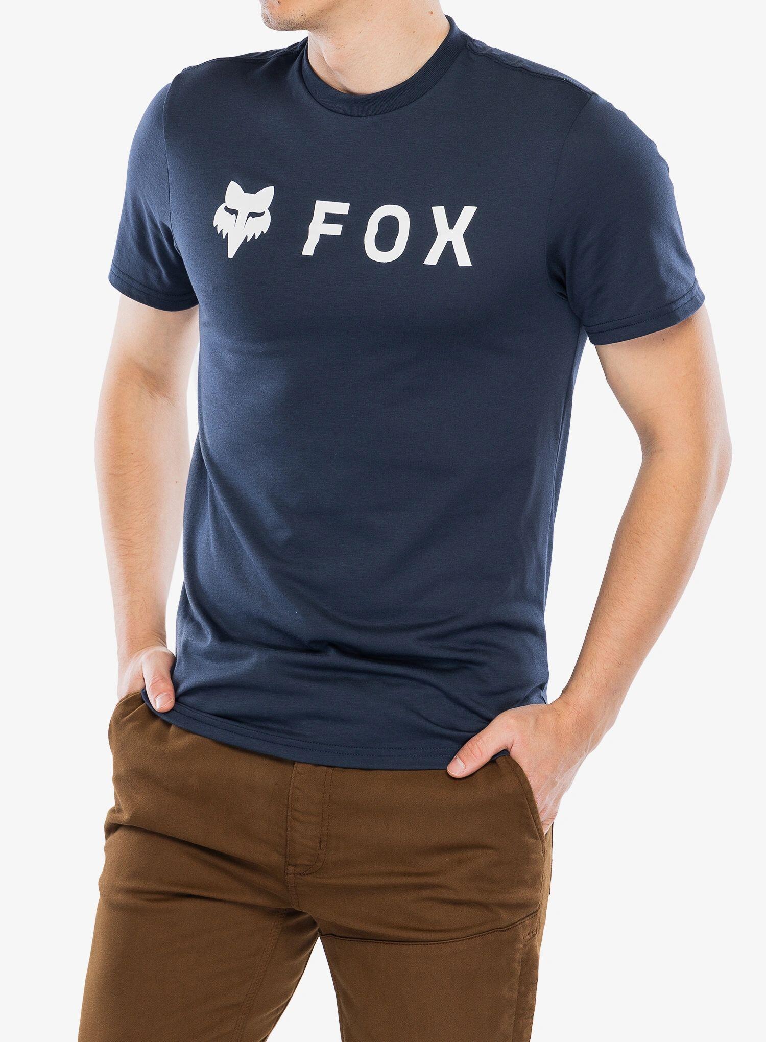 Fox Absolute Short Sleeve T-Shirt Blue 3/5