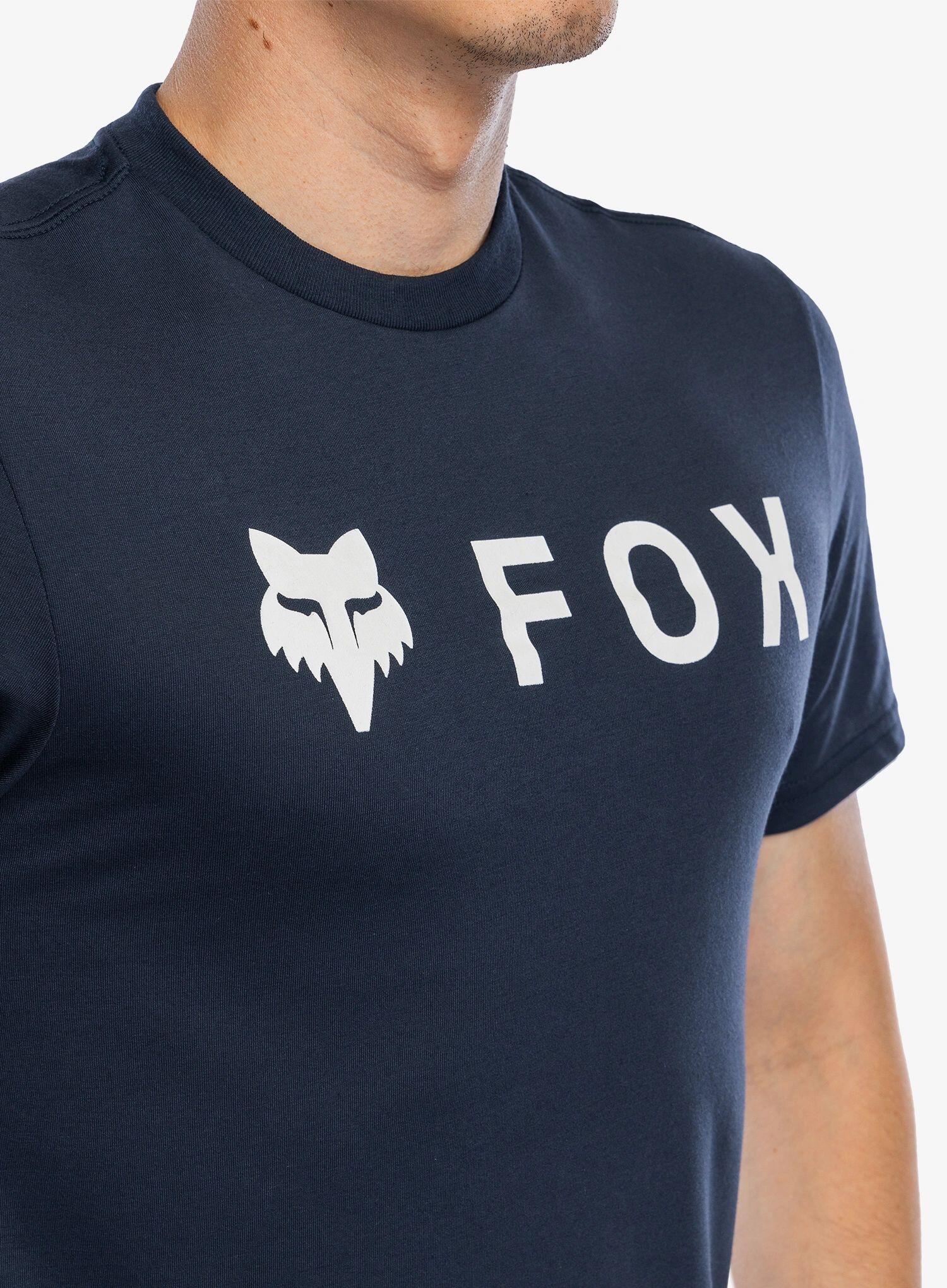 Fox Absolute Short Sleeve T-Shirt Blue 5/5