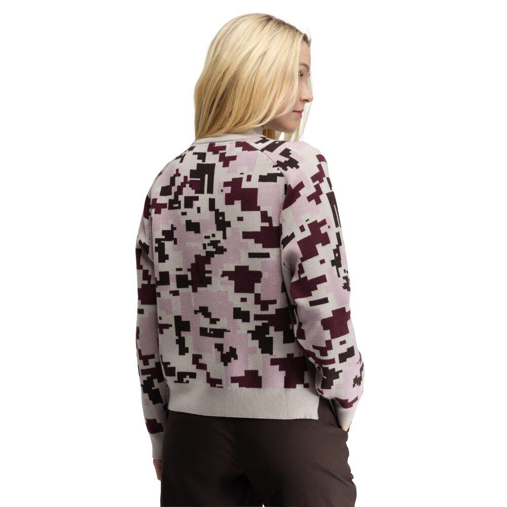 Women Golf 's quarter-zip sweater Fade-W Pink Pink 2/7