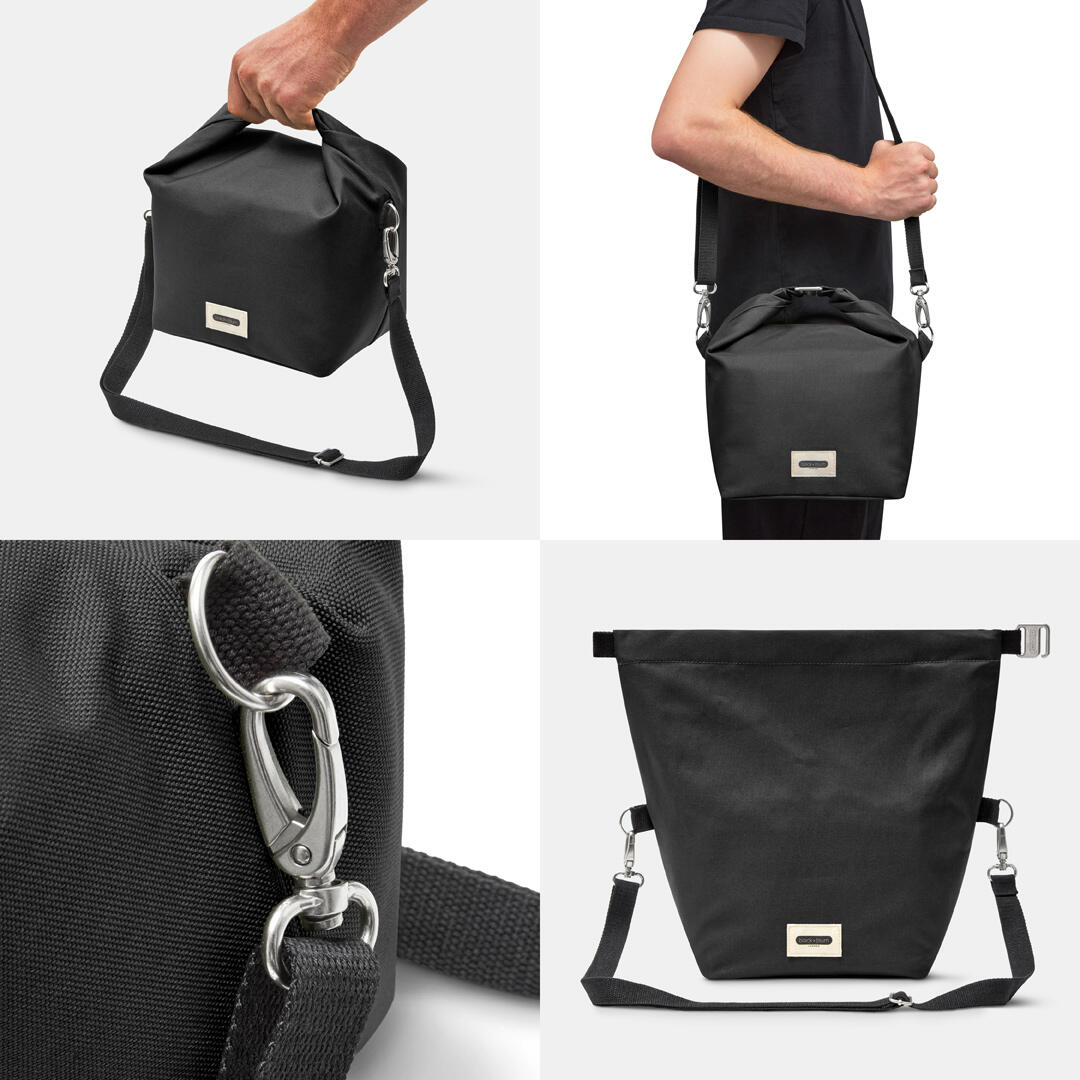 LUNCH BAG ISOTHERME- NOIR-10L-ÉTANCHE-ECO-RESPONSABLE 2/5