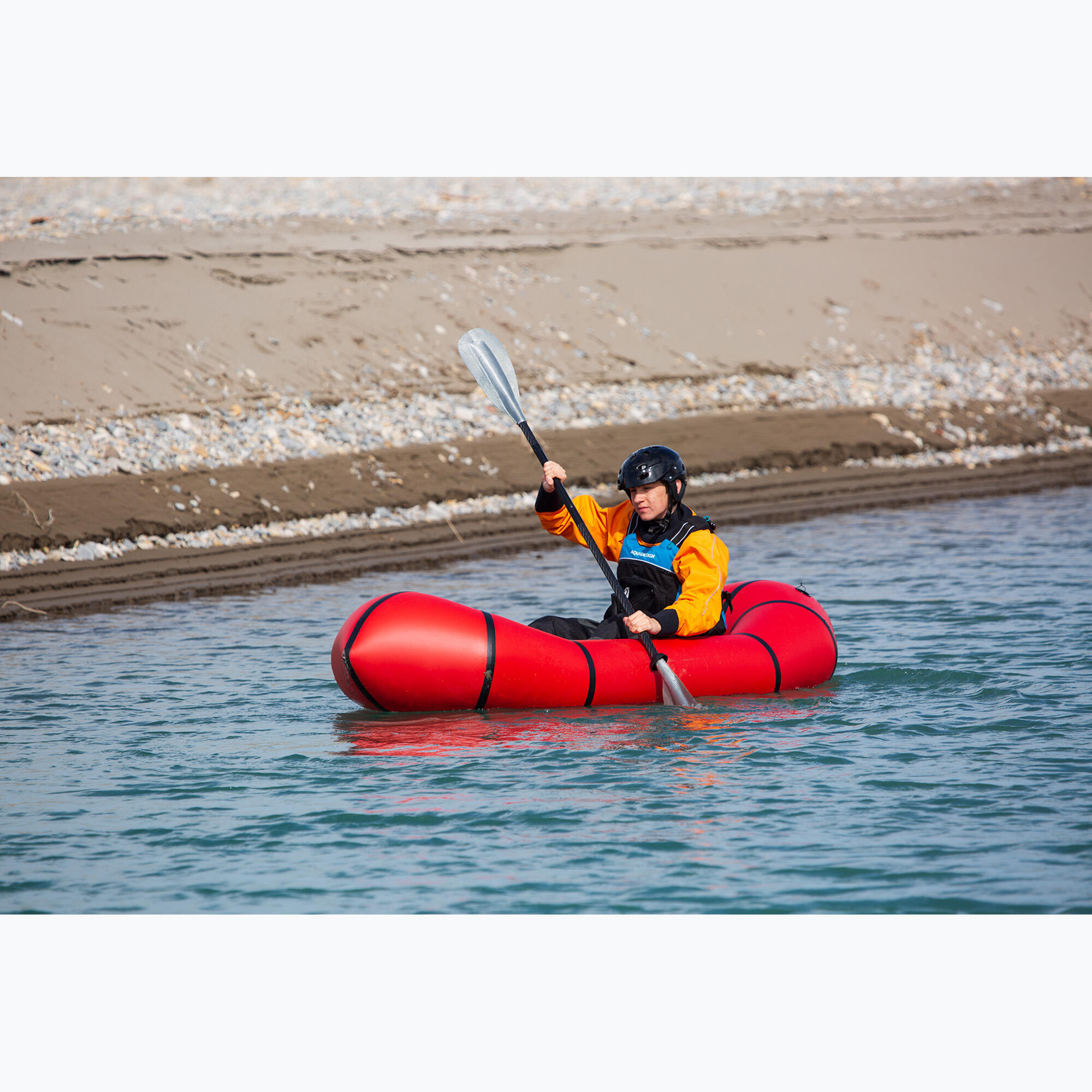 Ponton 1-osobowy AQUADESIGN Yupik PVC 4/7