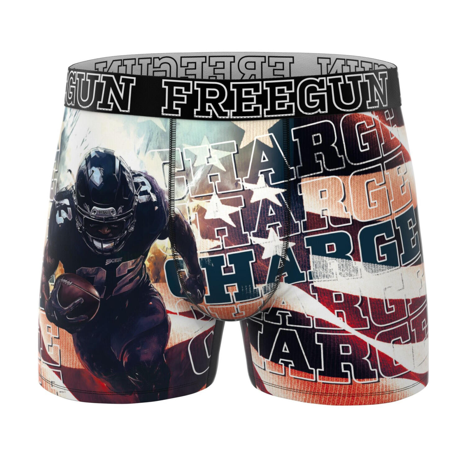 Lot de 3 boxers homme This is America 2/5