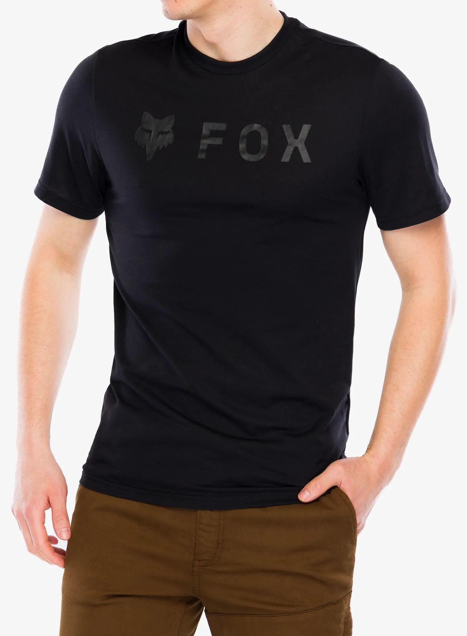 Camiseta Técnica Fox Absolute Negra, Hombre 3/5