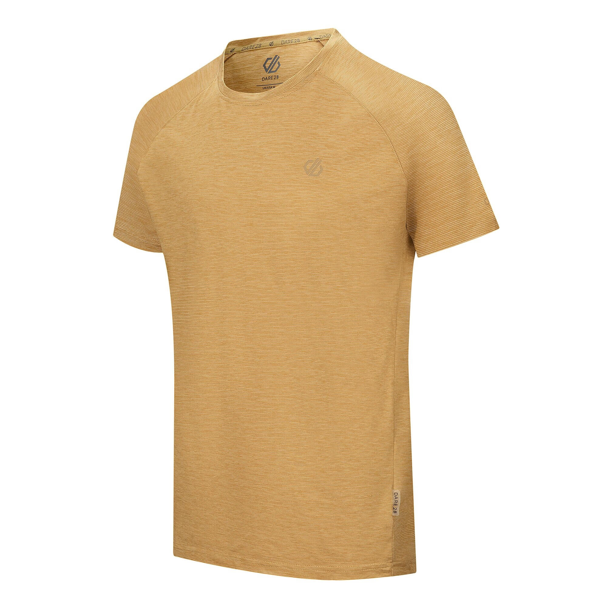 Tshirt Motif/style Chiné PERSIST Homme (Marron Bois) 3/4