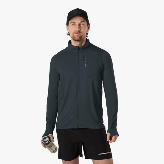 Pull de training randonnée homme Ultra Light Tech Midlayer Full Zip quick dry