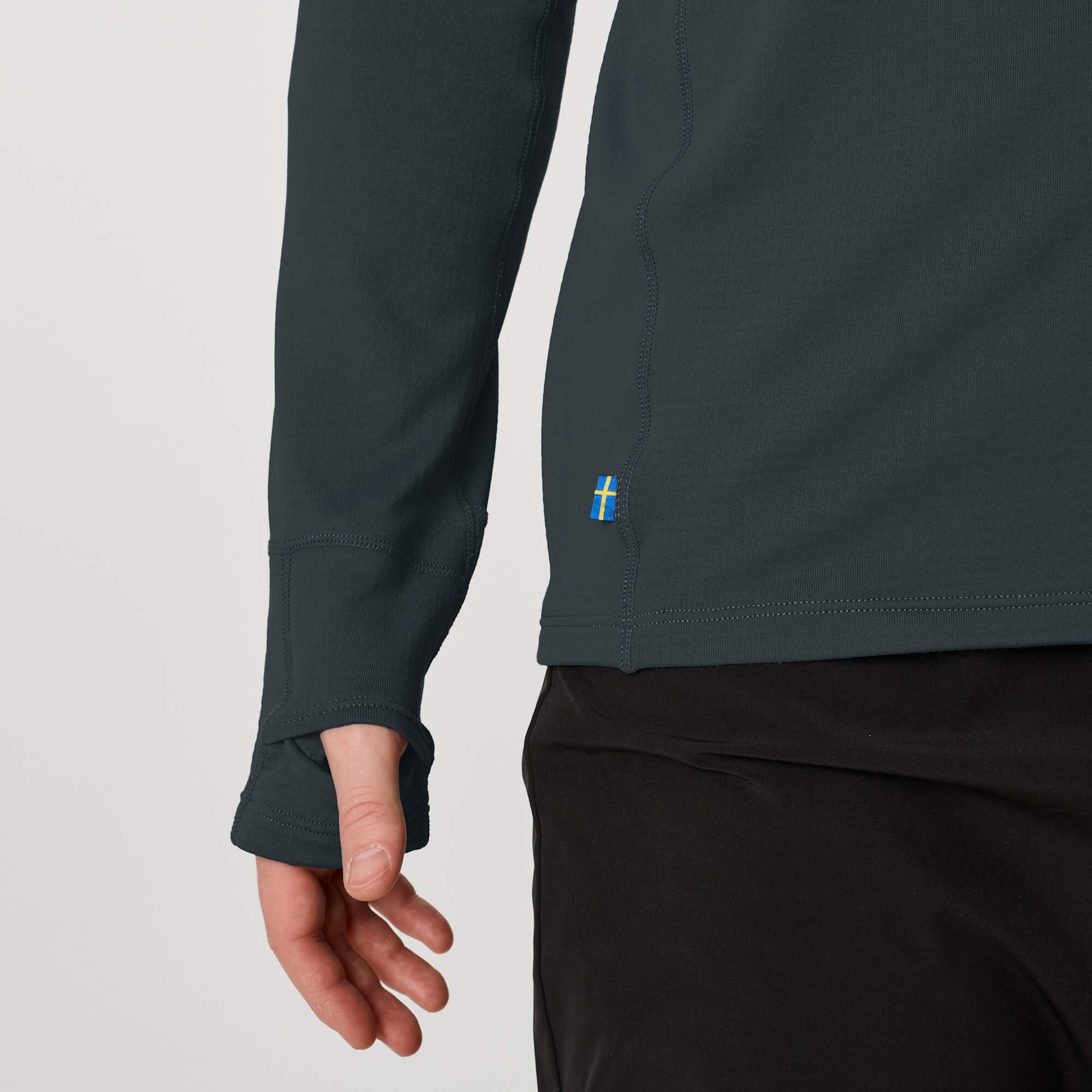 Felpa da allenamento da escursionismo da uomo Ultra Light Tech Midlayer Full Zip 6/6