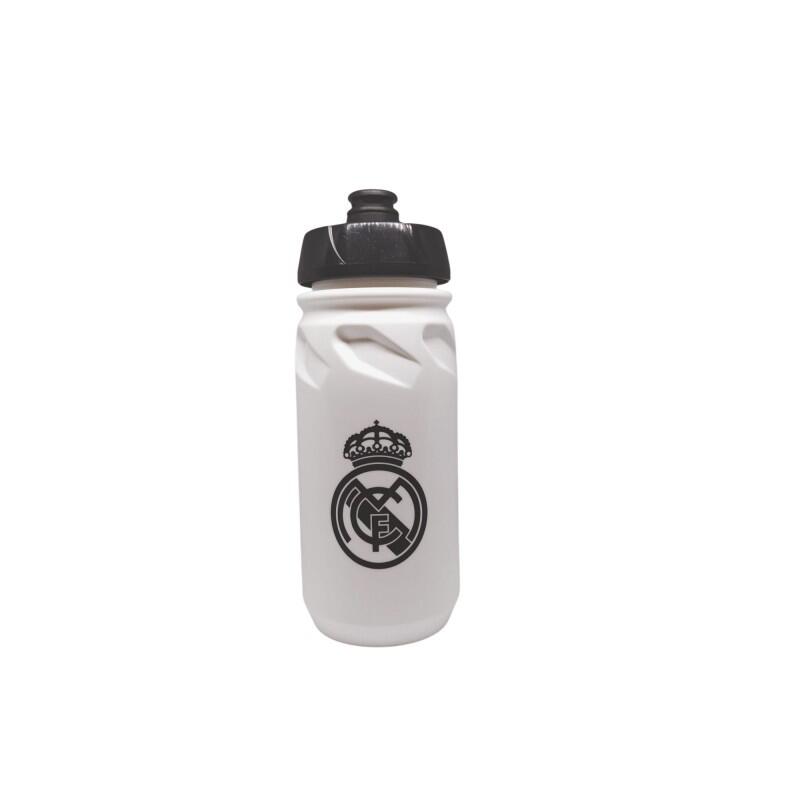 Real Madrid CF – Gourde 750 Ml En Aluminium – Paille Pliable Intégrée – Finition Mate – Licence Officielle