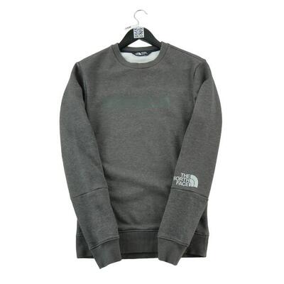 Tweedehands - the north face heren sweatshirt grijs - als nieuw