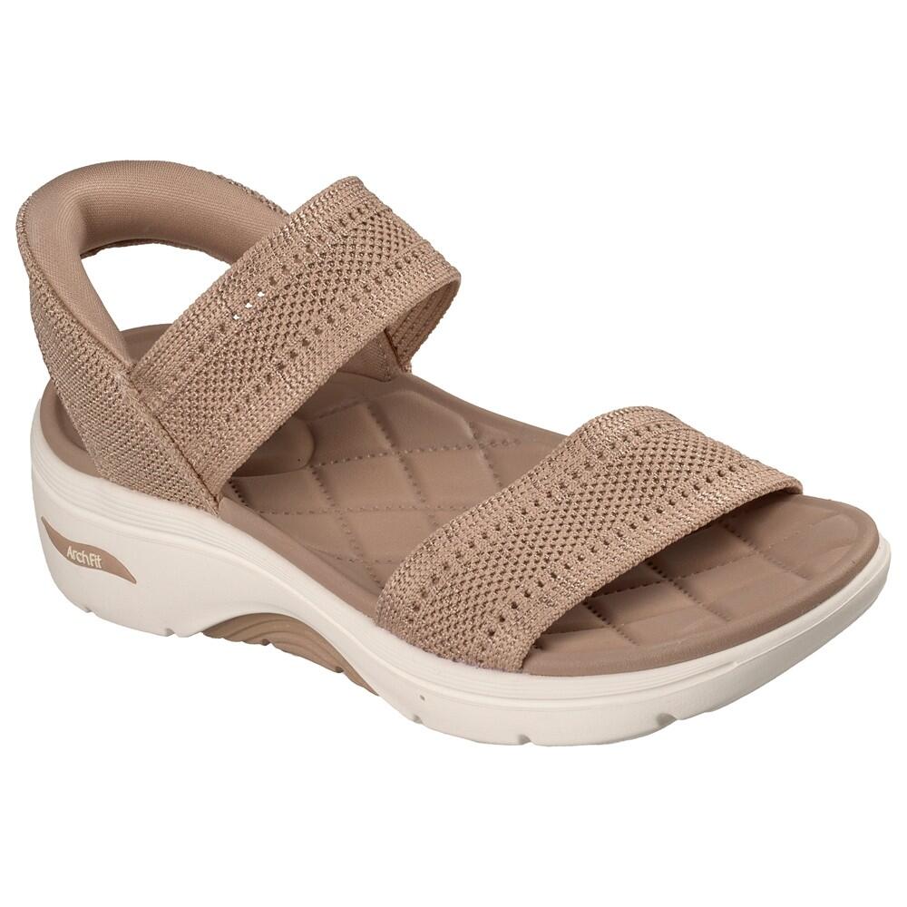Y Ligera Sandalia Mujer Skechers Slip-ins Arch Fit 2 Taupe 2/7