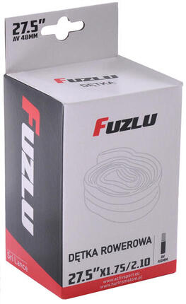 Dętka do opon do roweru rowerowa 27,5x1,75/2,10 (27,5x1,75/2,5) Fuzlu AV 48mm