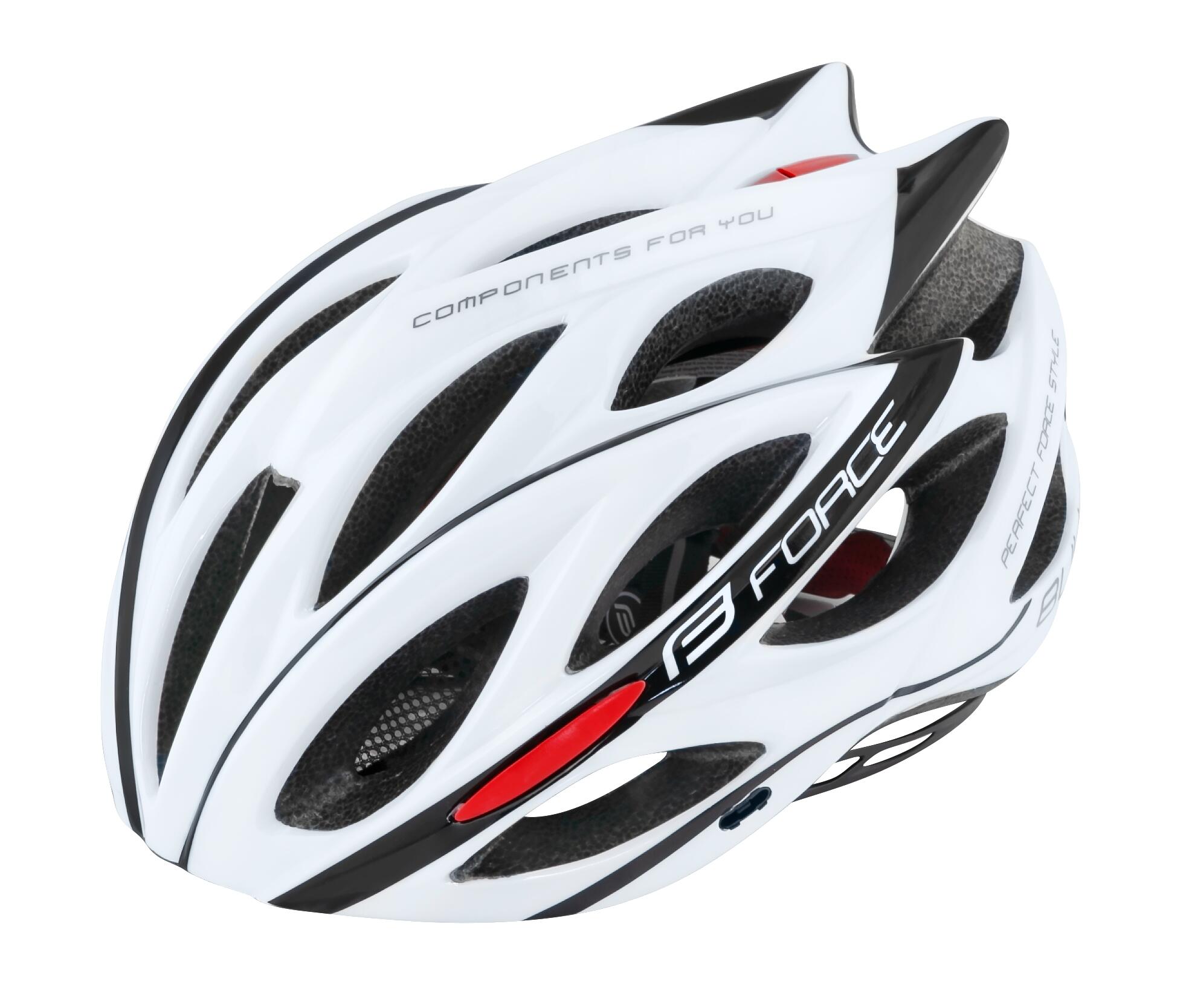 Casca Force Bull Alb/Negru L-XL