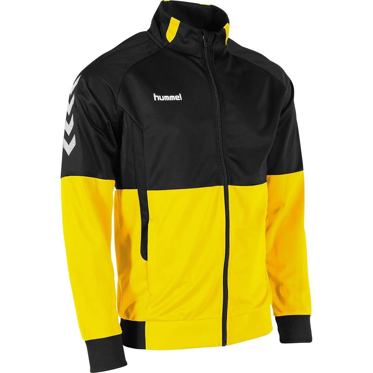 Hummel Authentic Polyesterjacke Kinder - Gelb / Schwarz 3/5