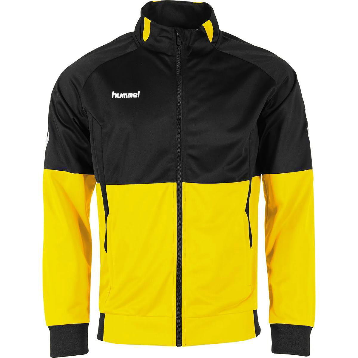 Hummel Authentic Polyesterjacke Kinder - Gelb / Schwarz 2/5