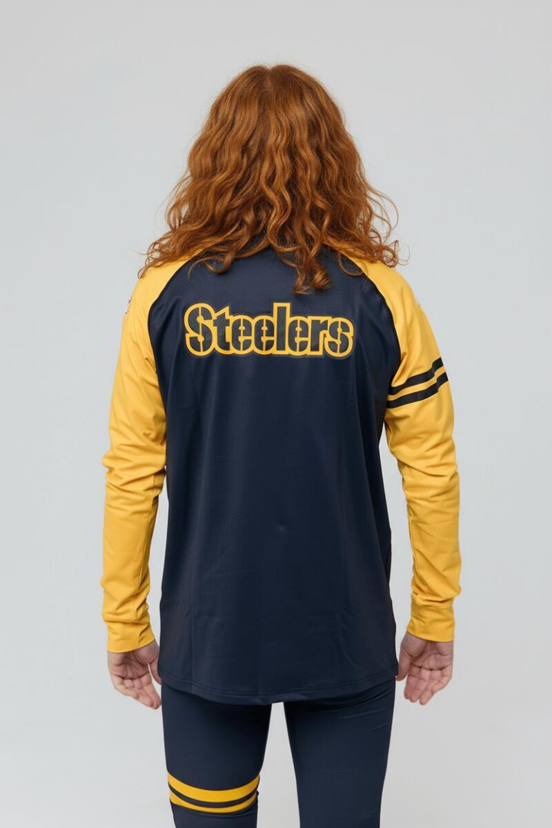 Homme Ski Sous-vêtement Haut Thermique NFL Pittsburgh Steelers 2/7