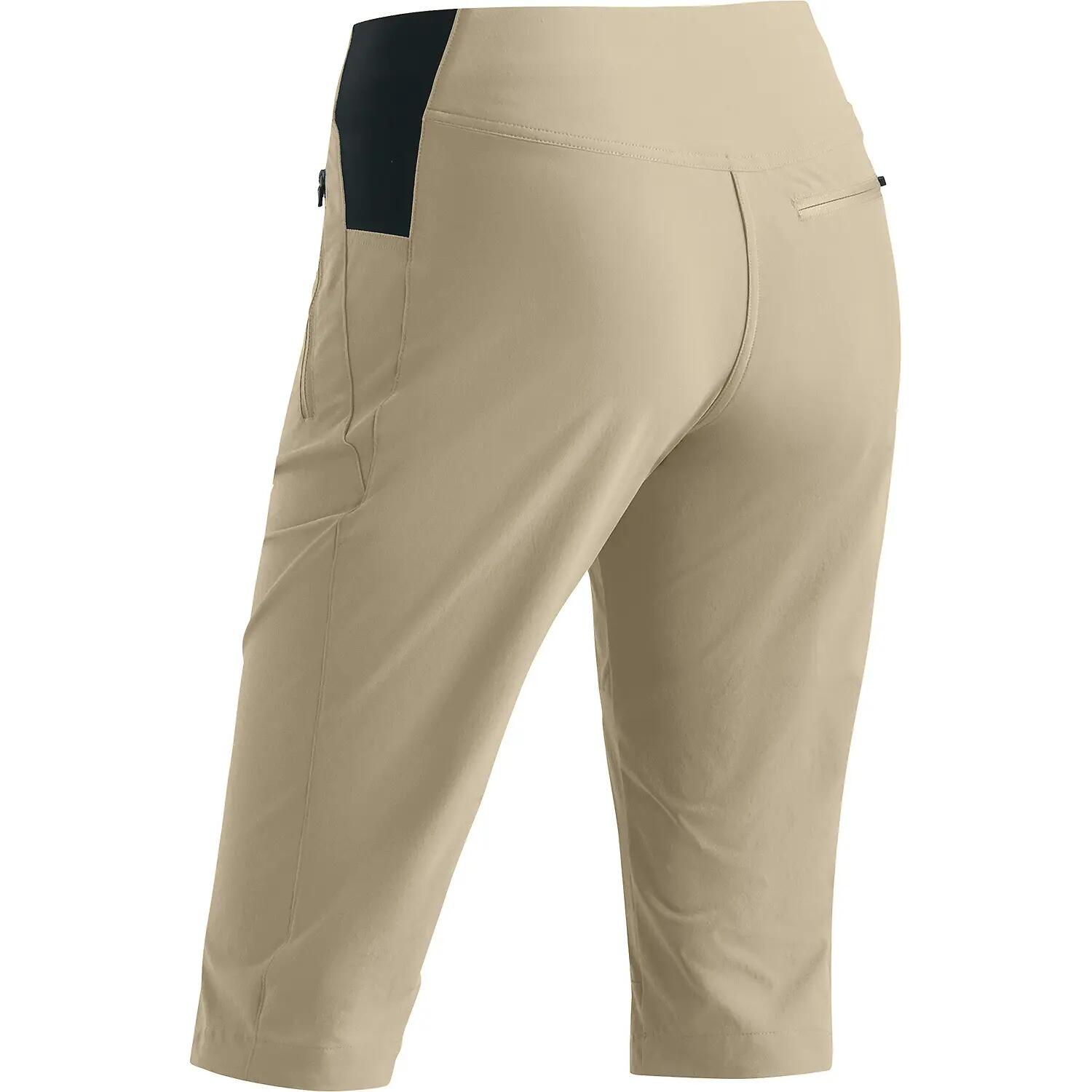 Pantalón de senderismo slim mujer Maier Sports Capri Vario 2/6