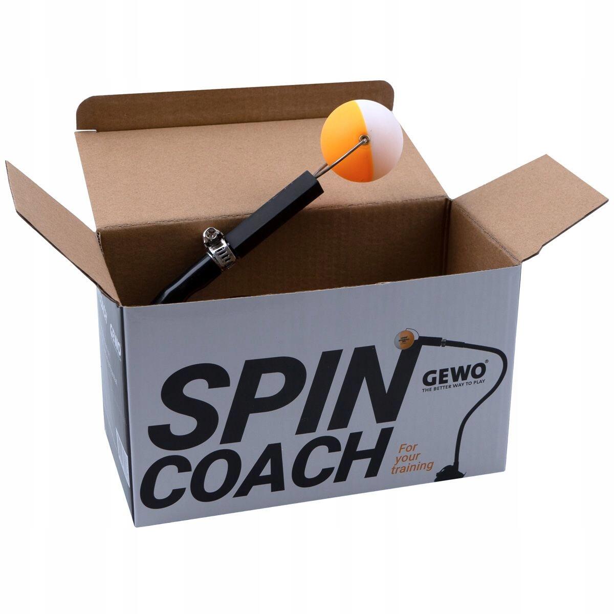 TRENAŻER DO TRENINGU GRY W TENISA STOŁOWEGO GEWO SPIN COACH DO PING PONGA 3/5