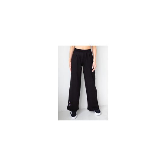 Spodnie dresowe damskie szerokie 2skin I love pilates black