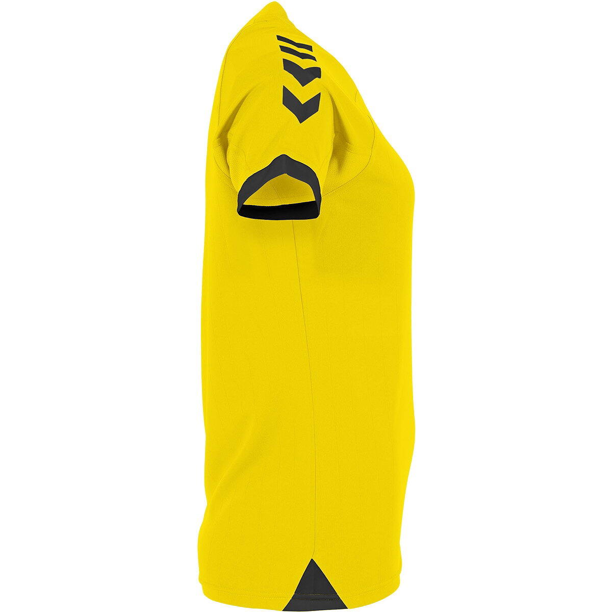 Hummel Fyn Maillot Manches Courtes Femmes - Jaune / Noir 5/5