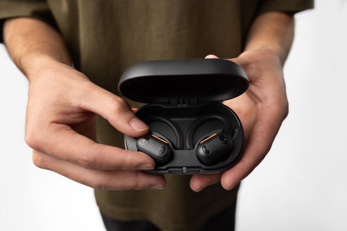 Push ANC Active True Wireless-Ohrhörer, Schwarz 3/4